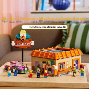 Lele Brother | Đồ Chơi Lắp Ráp Tiệm Kwik-E-Mart Sáng Tạo