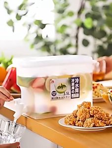 คูลเลอร์น้ำพกพา 3.5L (รุ่นใหม่) กระติกน้ำ พร้อมก๊อก เขียนด้วยคูลเลอร์ใส่น้ำ รุ่นใหม่