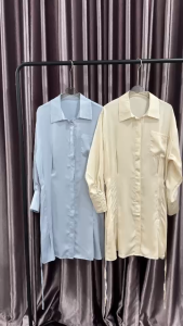 SV 6556 - Sivelina Dress | Silvervogue | Gaun Katun Mini Pakaian Wanita