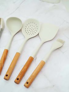 OOU | Food Grade Non-stick Cookware Resistant Heat Kitchen Utensil Set