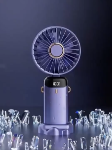 พัดลมแบบพกพาขนาดเล็ก พัดลมเจ็ทมินิ 4000 mAh เวลาทำงานนานถึง 12 ชั่วโมง USB พัดลมส่วนบุคคลแบบชาร์จไฟได้ เบาพิเศษ