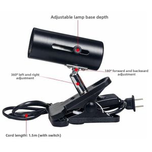 OME | Omnidirectional Folding Plant Light Stand with Switch e27 Socket