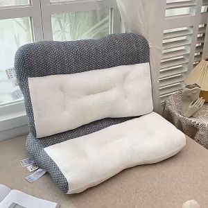 ✨Lazada Choice✨Premium Soft Contour neck pillow bantal tidur Hotel Massage Natural 100% cotton