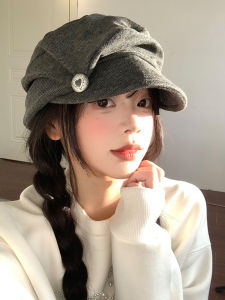 BAOYINFEI | Vintage Pleated Japanese Artist Beret Octagonal Hat