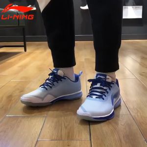 Li Ning Mens Durable and Anti slip Badminton Training Shoes AYTP019 - Lazada