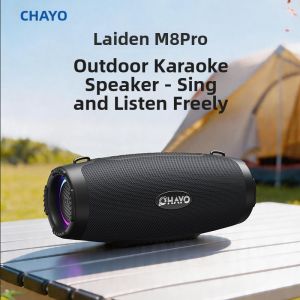 Ohayo | Bluetooth Large Volume Outdoor Subwoofer Portable Karaoke Speaker with Microphone