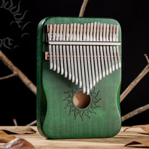 Hluru 17/21 Phím Kalimba Ngón Tay Đàn Piano Gỗ Phong Chắc Chắn Nhạc Cụ Mbira Ngón Tay Cái Đàn Piano Dành Cho Người Mới Bắt Đầu