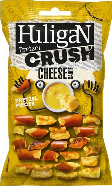 (Promo)HuligaN Crush Pretzel Fondue Cheese 65g (exp:8/5/2025)