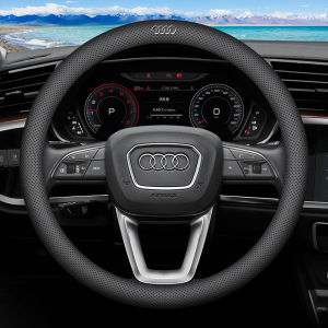 Lái Xe bọc bánh xe chống trượt chỉ đạo bọc bánh xe 38cm Da sợi nhỏ lái xe dụng cụ bảo vệ bánh xe cho Honda thành phố Civic Fit Jazz HRV BRV CRV wrv Brio Accord chì mobilio Mugen Power loại R S RS phụ kiện