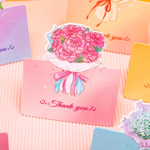 Kartu Ucapan Motif Bunga Satu Keluarga C1270