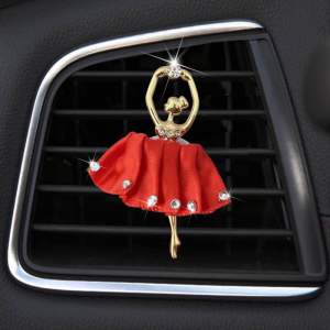 Ballet Girl Ornament Car Perfume Car Air Freshener Clip Pewangi Kereta