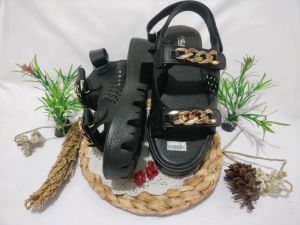 sandal wedges wanita kekinian korean style terlaris BE-01#realpick100%#COD