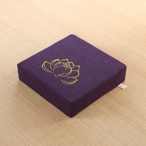 Thickened Square Zafu Cushion Tatami Style Living Room Bedroom Carpet Removable And Washable Floor Seat Pad for Winter Use