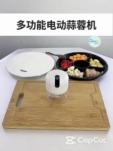 Mini Chopper Electric Rechargeable Cas Listrik USB Mini Blender Multifungsi Tanpa Kabel Tenaga Charge Listrik Portable Chopper Meat Grinder Bumbu Daging Bawang Makanan Bayi