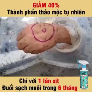 Chai Xịt Đuổi Muỗi Côn Trùng Vim Nano 500ml Mùi Hương Dễ Chịu Xuất Xứ Thảo Mộc a- Xua Đuổi Muỗi Gián Côn Trùng Tặng Kèm Vòi Xịt