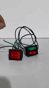 Công tắc nguồn 12V. 2 chân và 4 chân.Dùng thay thế cho bình xịt điện.Chế thiết bị điện 12V.Bh6T