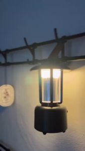 ลำโพง ไฟแคมป์ปิ้ง + ลำโพงในตัว ลักษณะสวยงาม พกพาง่าย แข็งแรงทนทาน สามารถเชื่อมต่อบูทูธได้ และปลับได้หลายสีและยังเป็นไฟฉายได้ แบตอืด สายชาจท์ไทป์ซี