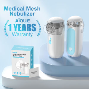 AiQUE Silent 3.7μm Mini Portable Nebulizer Shipping Free Medical Ultrasound Breathing Inhaler Runny Nose Mobile Steam Device