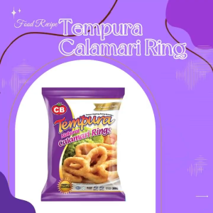 Bundle of 2 Packs HALAL CB Tempura Natural Calamari Rings (300g)