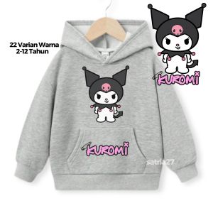 sweater Hoodie anak usia 2-12thn laki-laki perempuan Kuromi