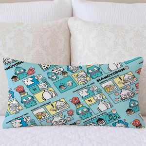 Sanrio | SLO Cartoon Cute H-Hangyodon Pillow Case Suitable For Decorating Homes Bedrooms Children Room Sofas And Other Places