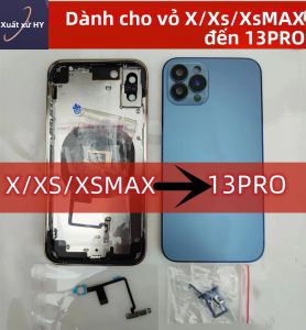 Vỏ Lưng Khung Giữa Thay Thế Pin DIY Cho Điện Thoại Di Động X/XS/XSMAX 13 Pro