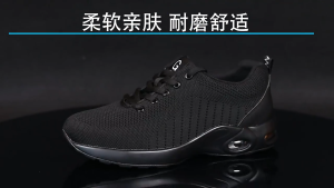 WHITBY Safety Shoes kasut lelaki Rotating Button Work Safety Shoes Men Steel Toe Work Shoes Air Cushion Proctective Safety Boots Anti-Puncture Safety Footwear
