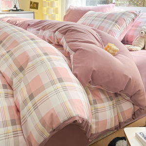 2025 New Single Piece Pure Cotton Quilt Cover Non-Full Cotton Student Dormitory Bedding Modern Simple Style Polyester Fabric