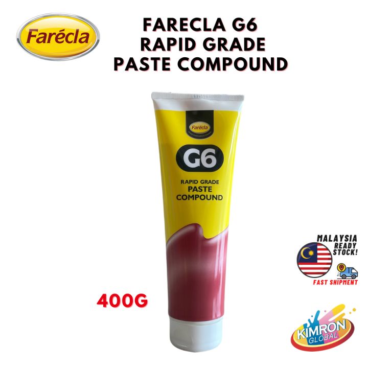Farecla G6 Rapid Compound Paste 400g – Schnelltrocknende Politur Für Lackoberflächen