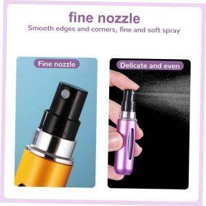 Mini Portable Refillable Aluminum Perfume Spray Bottle 5/8/20ml Home Personal Care Beauty Liquid Scent Dispenser