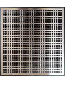 Thickened 304 Stainless Steel Drain Cover with Square Hole Prevent Clogging Side Drain Roof Terrace Mouse Proof Odor Filter Grid