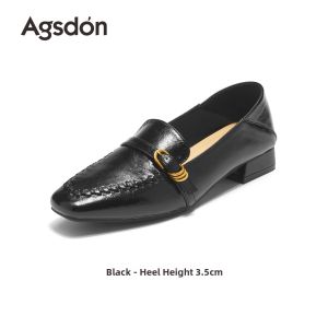 Agsdon | Vintage Easy Slip-On Loafer Shoes