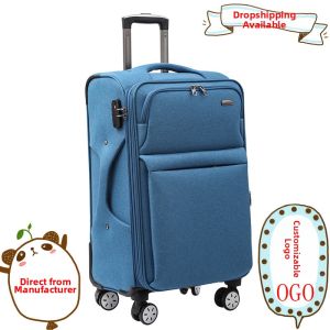 MLZH | Oxford Fabric Luggage with Spinner Wheels