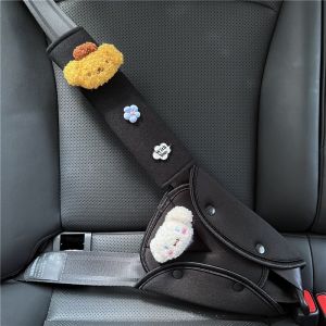 Car Safety Belt Kids Adjustment Holder Avoid Cutting into the Neck Shoulder Pad Strap Four Seasons Ice Silk Baby Safety Shoulder Sleeve