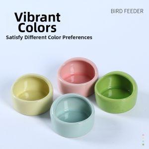 LAIYUENUO | Anti-Spill Bird Feeder Parrot Food Bowl