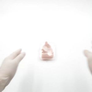 JIYU [JB-037] Silicone Milk Bottle Teether / Gigitan Silikon Botol Susu BPA FREE