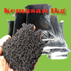 pasir aquarium | pasir malang hitam halus | kemasan /1kg