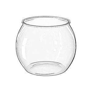 MEIZHUFU | Round Fish Tank Shatterproof Eco-friendly Aquarium