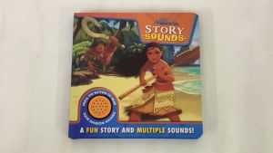 Disney Princess Moana Sound Book for Kids with Fun Bedtime Story & Multiple Sounds
