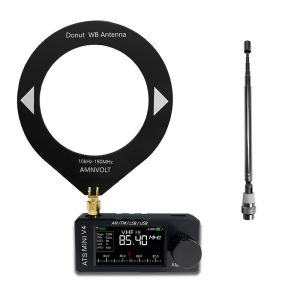 AMNVOLT V4 ATS MINI SI4732 Radio ALL Band DSP Radio FM AM SSB LSB USB Receiver built-in Hi-Z Headphone Amplifier Circuit