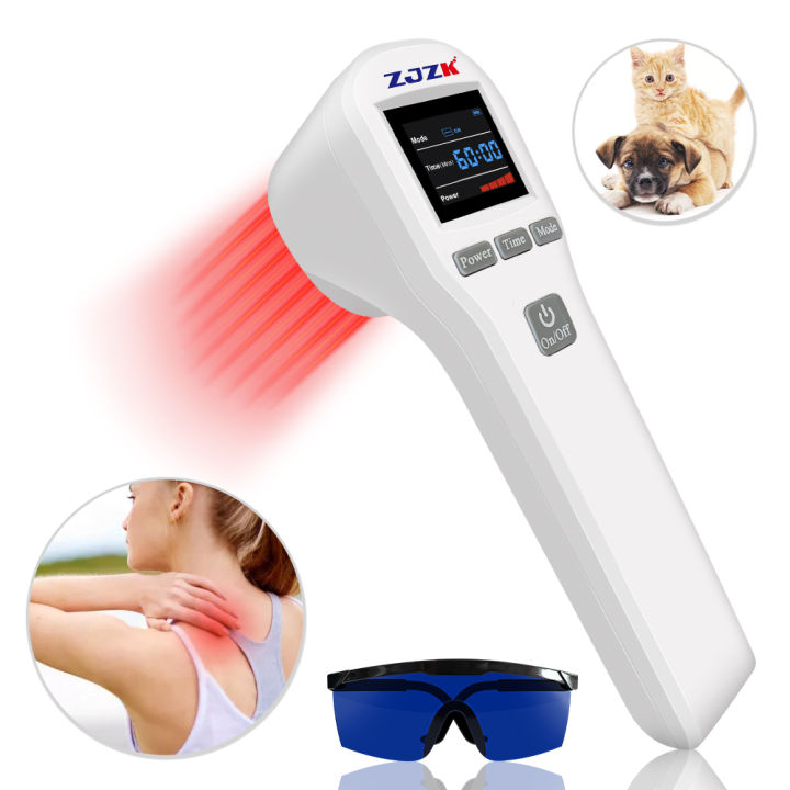 ZJZK 880mW low-power cold laser device 808nm cold laser treatment for ...