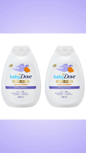 Baby Dove Calming Moisture Body Lotion 400ml 2ea