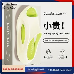 MONLEYTA | Dép đi trong nhà mùa hè chống trượt chống mài mòn cho nam đế ngoài bằng cao su thoáng khí thoải mái