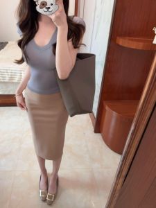 CHANGTONG | Bộ Đồ Thời Trang Vintage 2 Mảnh cho Quý Cô Tinh Tế