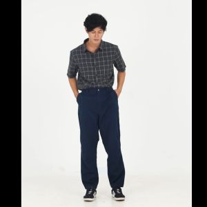 Greenlight Celana Pria Relaxed Fit Seattle Ribstop Long Pants 011223