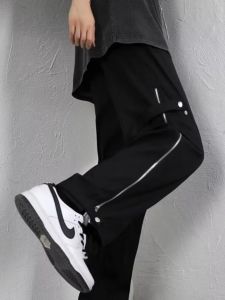 Autumn Casual Pants Loose Trendy High Street Sport Wide Leg Trousers Trendy Brand Heavy Straight Workwear Pants for Men