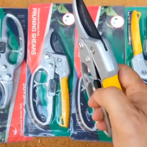 Kéo cắt cành cây trợ lực chuyên dụng thép SK5 GERMANY dụng cụ làm vườn cao cấp