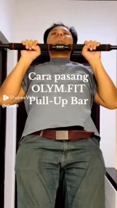 Pull Up Bar 60-130 CM Pintu Dinding Chin Up Bar Push Up Bar Tanpa Bor Alat Gym Fitness | Gym Ring | Pull Up Bar Gymnastic Ring - Lazada