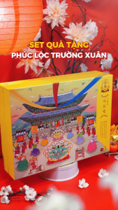 PHÚC LỘC TRƯỜNG XUÂN | Hộp Quà Tặng Hồng Sâm Cao Cấp KGC Jung Kwan Jang
