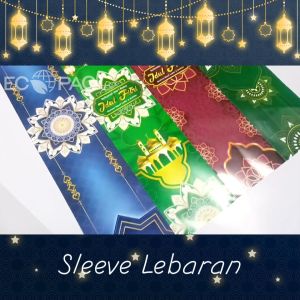 Paper Belt Sleeve - Pita Toples Lebaran Idul Fitri - (Isi 20 pcs)